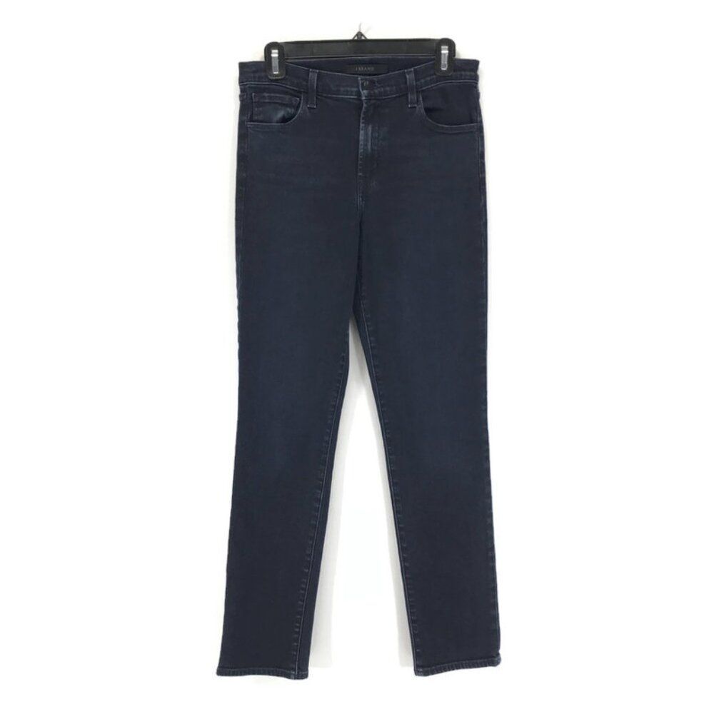 J Brand Ruby High Rise Cigarette Jeans Women's Size 27 Dark Wash Skinny Casual